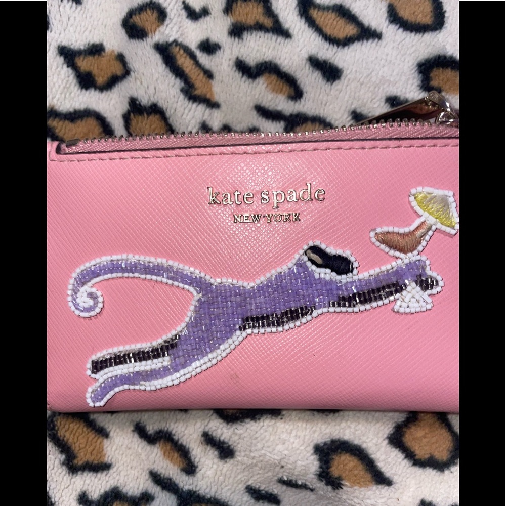 NWOT.. Kate spade beaded monkey wallet